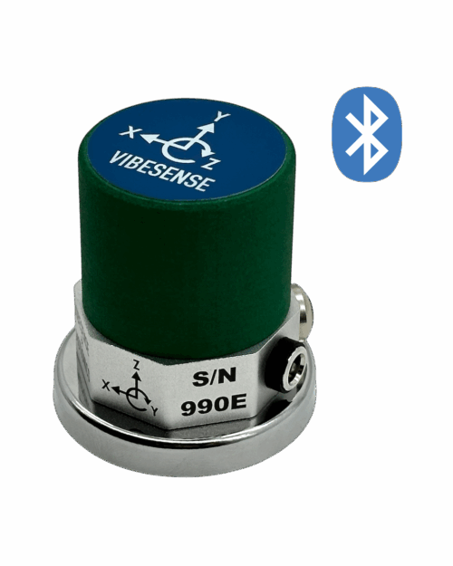 VibeSense Tri-axial Wireless Vibration Analyzer