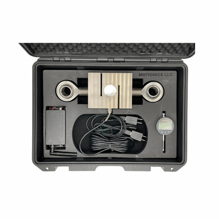 PileSense™ Custom Kit with 1x 1" BlueDial and Custom Tension Load Gauge Connected to External Wireless Transmitter [1009]