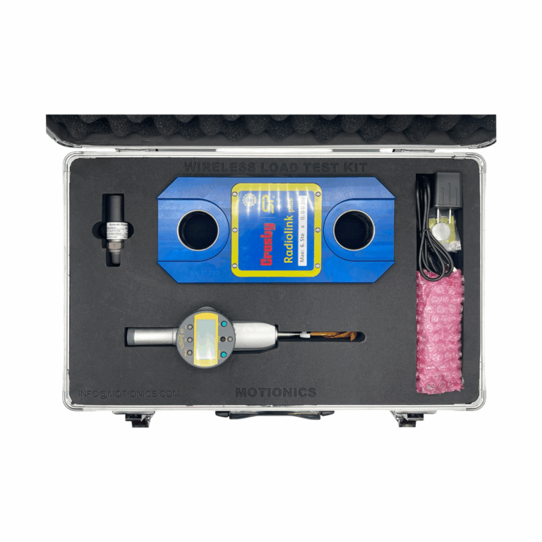 Custom PileSense™ Kit with 1x 2" BlueDial, 1x Tension Load Cell and 1x BluePSI Bluetooth Pressure Sensor [1007]