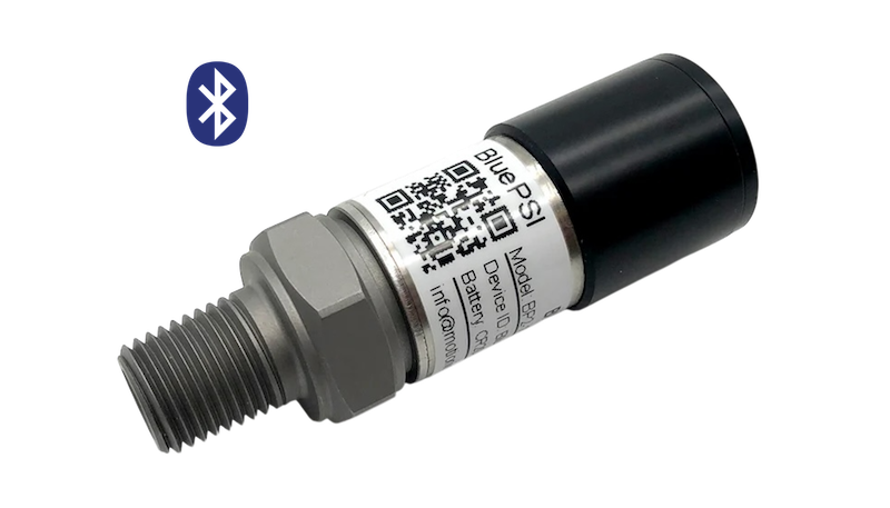BluePSI wireless Bluetooth pressure sensor for static pile load testing