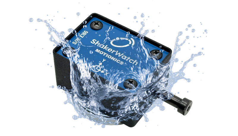 ShakerWatch IP67-rated waterproof and dust-proof wireless vibration sensor