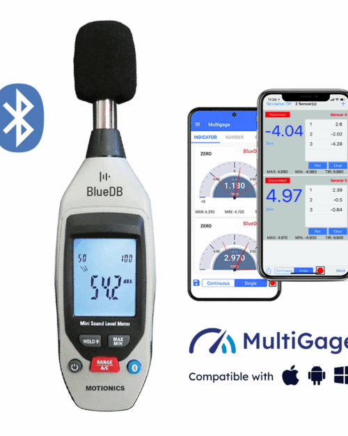 BlueDB: Bluetooth Sound Meter