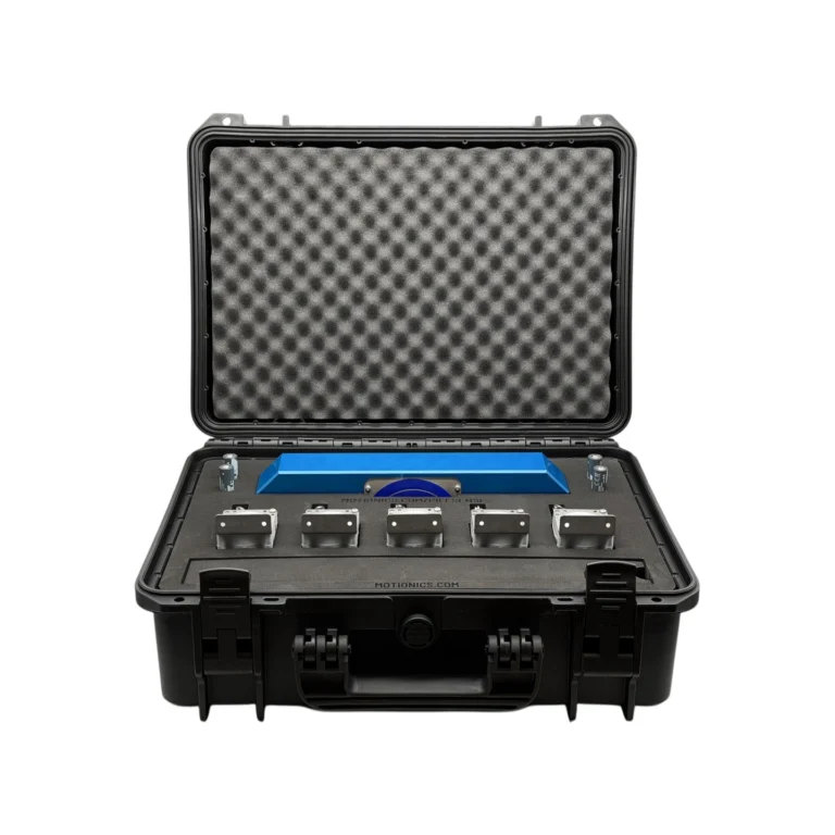 PileSense™: Wireless Load Deflection Test Kit – This PileSense™ Kit includes 5x BluePot Bluetooth String Pots and 1x Tension Load Cell in a protective carrying case with custom laser-cut foam. #PileSense #WirelessMeasurement #CustomApplicationKit [Ref: 1030251203]