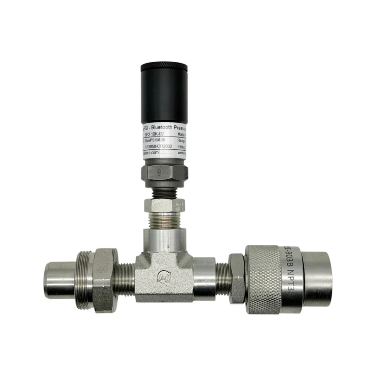 BluePSI is a Bluetooth Pressure Sensor that connects directly to a hydraulic jack’s pressure port using a standard 3/8" Quick Connect Coupler, allowing fast tool free attachment and immediate inline pressure reading. During load tests, the sensor captures real-time hydraulic pressure and MultiGage converts it into applied load based on the jack’s calibration chart, giving you accurate wireless monitoring from a safe distance. This setup replaces analog gauges, reduces human error and streamlines testing by delivering reliable load data directly to your phone, tablet or computer. #BluePSI #WirelessMeasurement #InTheField Ref: [1208251055]
