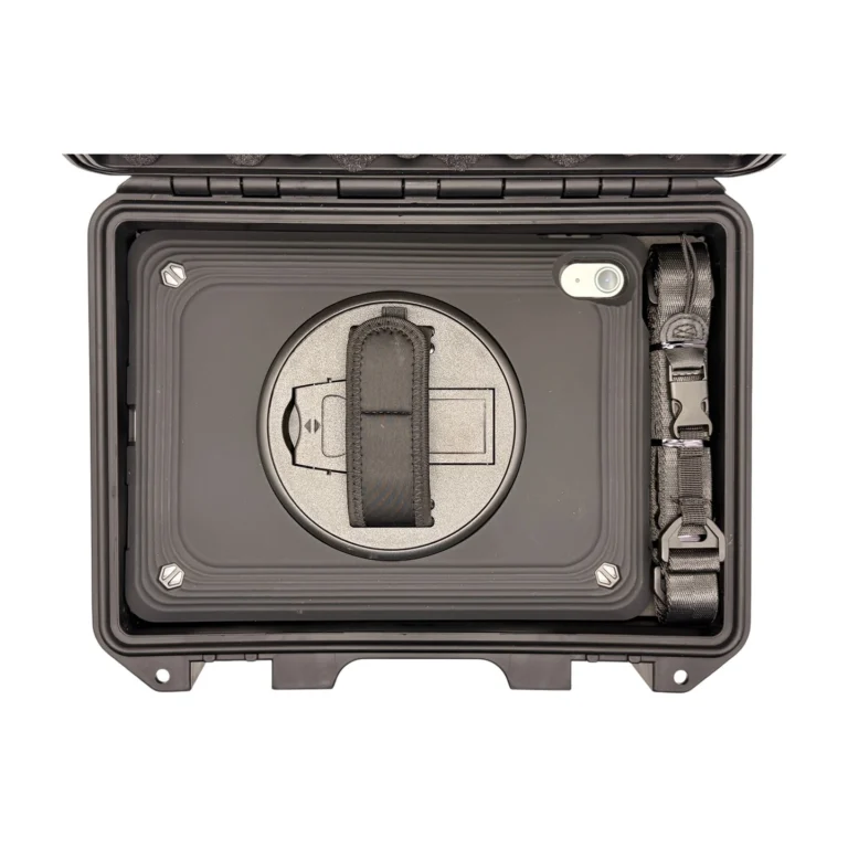 Wireless Rotor Runout Kit – This Wireless Rotor Runout Kit includes 4x BlueDial Bluetooth Digital Dial Indicators, 1x BlueAngle and an iPad plus accessories in a protective carrying case with custom laser-cut foam for transport and storage. #RotorRunout #WirelessMeasurement #CustomApplicationKit [Ref: 1229250935]