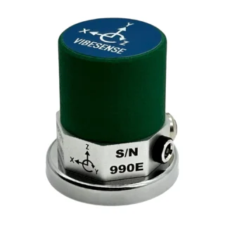 VibeSense Triaxial: Wireless Vibration Accelerometer. #VibeSense #VibrationAnalysis [Ref: 1026250812]