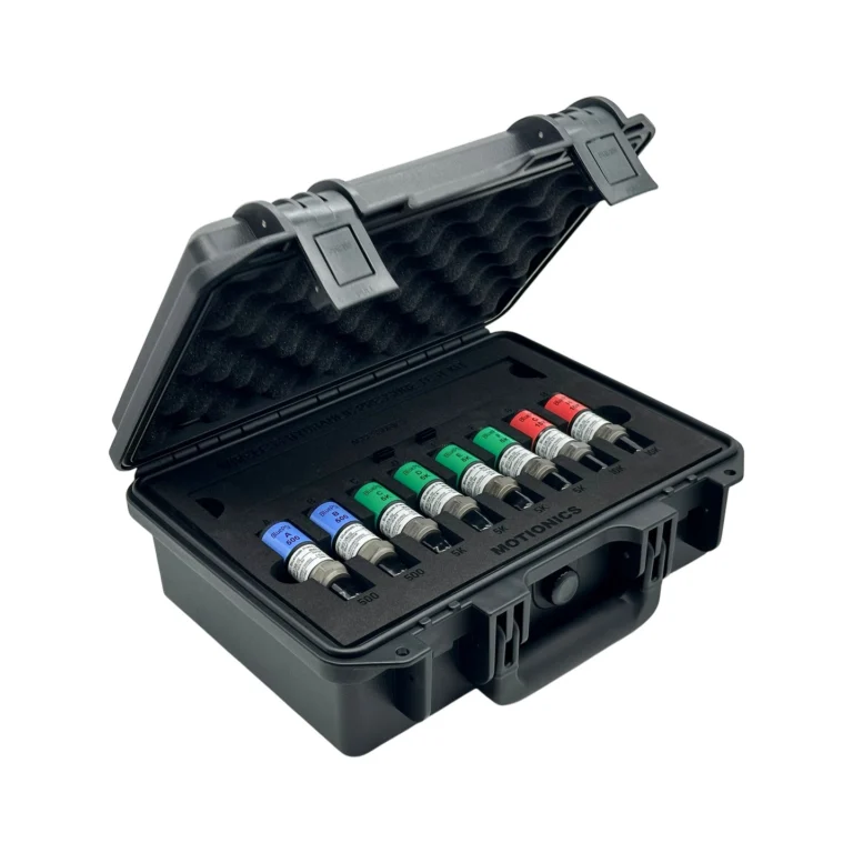 This Wireless Hydraulic Pressure Test Kit includes 8x BluePSI Bluetooth Pressure Sensors and accessories in a protective carrying case with custom laser-cut foam. #WirelessHydraulicTestKit #WirelessMeasurement #CustomApplicationKit [Ref: 1203251015]