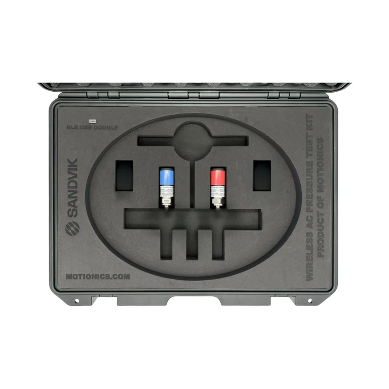 Sandvik Hands Off Testing (SHOT) Kits are fully wireless test and measurement solutions developed by Motionics for Sandvik. #SHOTkit #WirelessMeasurement #CustomApplicationKit [Ref: 1103251229]