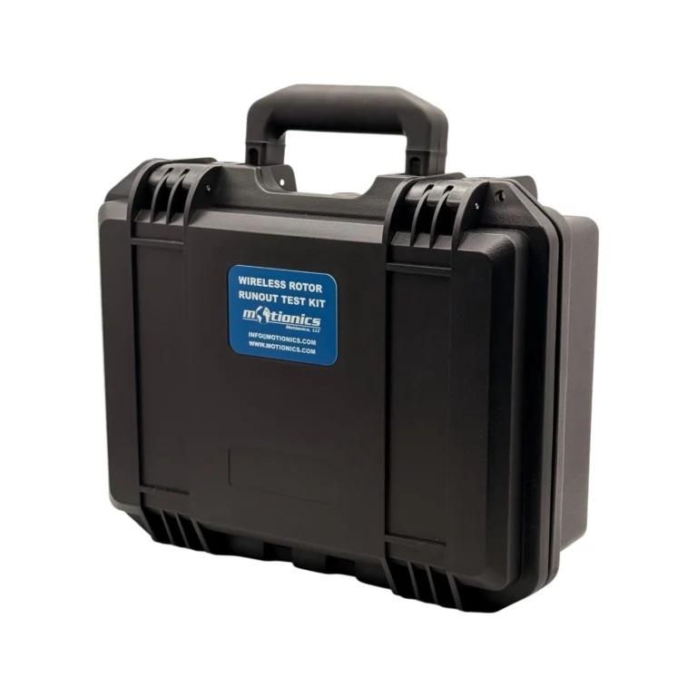 Wireless Rotor Runout Kit – This Wireless Rotor Runout Kit includes 4x BlueDial Bluetooth Digital Dial Indicators, 1x BlueAngle and an iPad plus accessories in a protective carrying case with custom laser-cut foam for transport and storage. #RotorRunout #WirelessMeasurement #CustomApplicationKit [Ref: 1229250935]