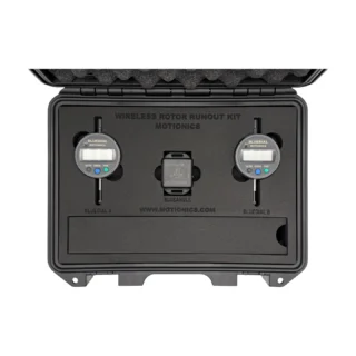 Wireless Rotor Runout Kit – This Wireless Rotor Runout Kit includes 2x BlueDial (BD10-783) Bluetooth Digital Dial Indicator and 1x BlueAngle Bluetooth Angle Sensor. #RotorRunout #WirelessMeasurement #CustomApplicationKit [Ref: 1028250416]