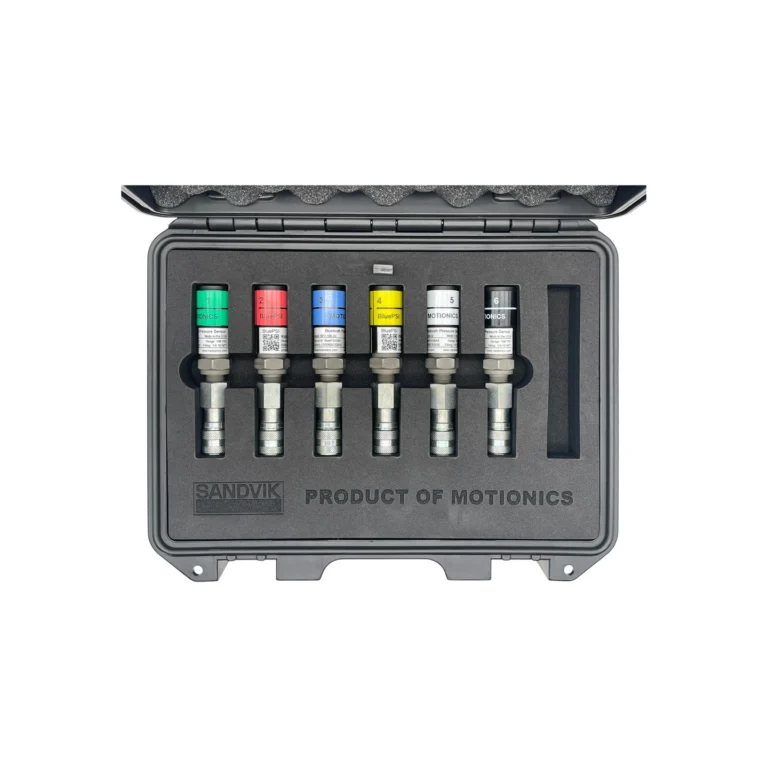 Sandvik Hands Off Testing (SHOT) Kits are fully wireless test and measurement solutions developed by Motionics for Sandvik. #SHOTkit #WirelessMeasurement #CustomApplicationKit [Ref: 1103251229]