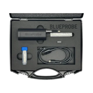 This BlueProbe Bluetooth Probe Deflection Gauge comes with 1x BlueProbe and accessories in a carrying case with custom laser-cut foam. #BlueProbe #WirelessMeasurement #CustomApplicationKit [Ref: 1203251153]
