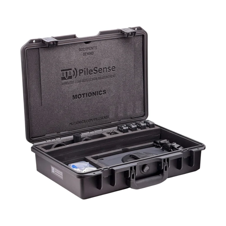 REF: 0507260242 | This PileSense wireless load deflection test kit includes 4x BlueDial Bluetooth digital dial indicators, 4x WiMER wireless transmitters, 1x BluePSI Bluetooth pressure sensor and 1x T-Adapter with 38 Coupling and 1x iPad in a protective carrying case with custom laser-cut foam.
#PileSense #WirelessMeasurement #CustomApplicationKit