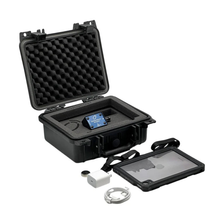 ShakerWatch: Wireless Vibration Analyzer for Shakers – This ShakerWatch Kit comes with 1x ShakerWatch Triaxial Accelerometer, 1x iPad mini and accessories. #ShakerWatch #VibrationAnalysis #CustomApplicationKit [Ref: 1029250317]