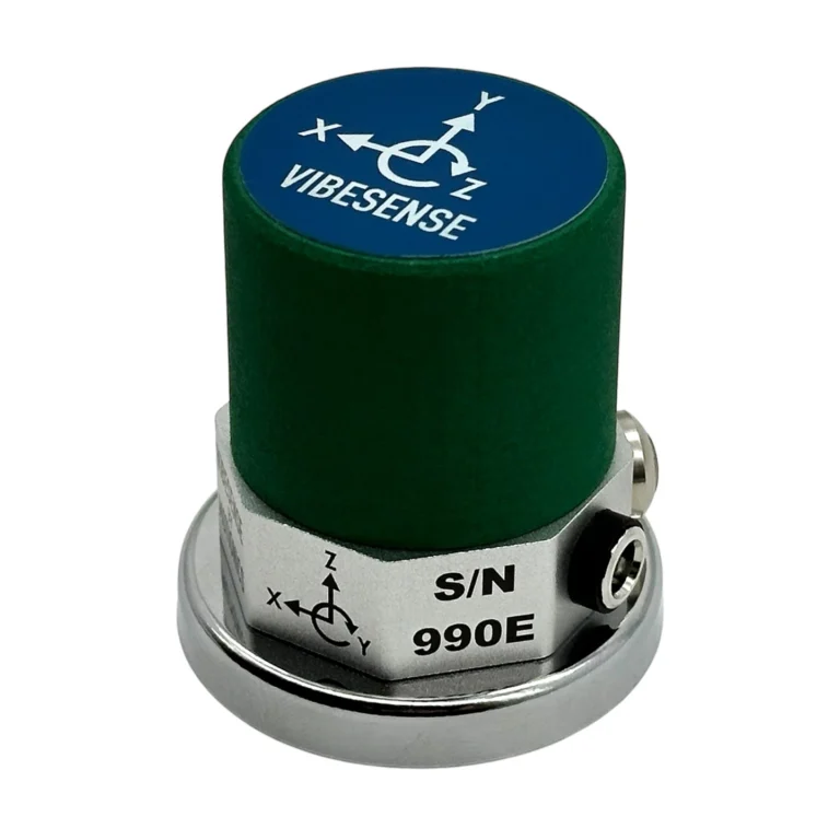 VibeSense Triaxial: Wireless Vibration Accelerometer. #VibeSense #VibrationAnalysis [Ref: 1026250812]