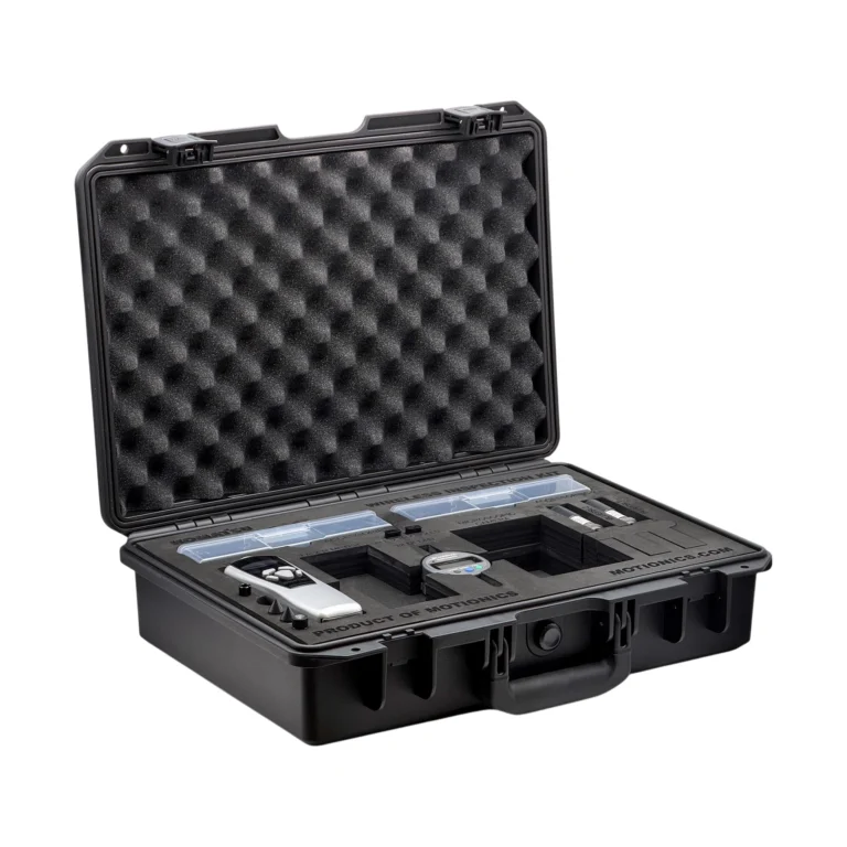 REF: 0603260854 | This custom SiteSense Wireless Inspection Kit (1/2) was created for Komatsu and includes 1x BlueDial Bluetooth dial indicator, 2x BluePSI Bluetooth pressure sensors, 1x BlueTak Bluetooth tachometer and custom laser-cut foam with cut-outs for existing additional inspection equipment. #WirelessInspectionKit #WirelessMeasurement #CustomApplicationKit