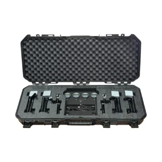 BlueDial Kit: Bluetooth Digital Dial Indicators – This custom BlueDial Kit includes 4x BlueDials, 4x Large MagBases, 2x Small MagBases + Accessories in a 40" Protective Carrying Case with Laser-Cut Foam. #BlueDial #WirelessMeasurement #CustomApplicationKit [Ref: 1029251302]