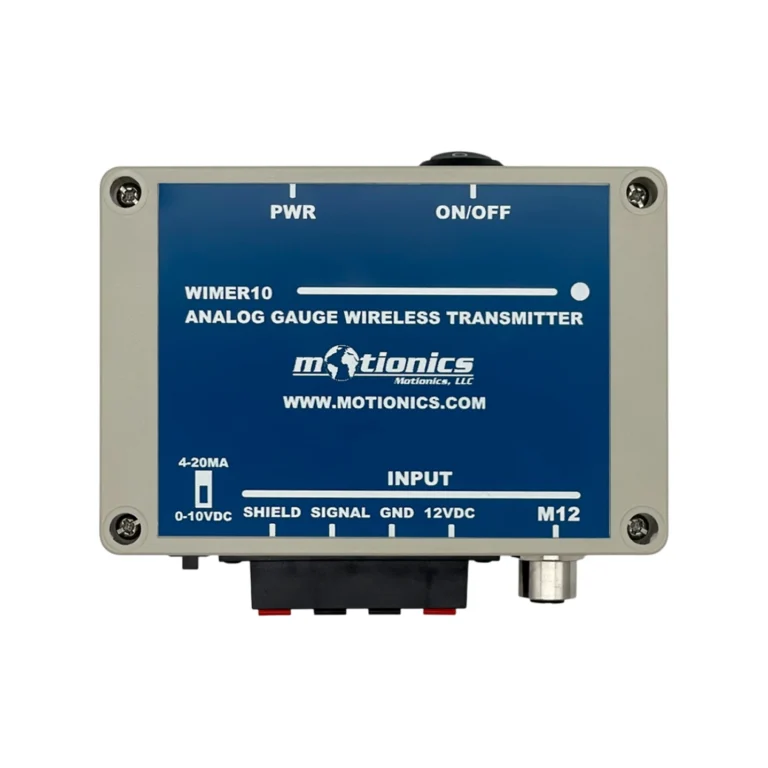 WiMER10 is a universal transmitter for reading the analog signal from a sensor with either 0-10VDC output or 4-20mA output. Signal type can be easily selected with a slide switch on the transmitter. WiMER10 ensures accurate results with a 16-bit high-precision ADC and offers convenient wireless data collection via Bluetooth Low Energy.

WiMER10 sends readings to iPhone, iPad, Android and Windows PC (USB Bluetooth Dongle needed for PC). Upgrade to a WiMER10 Kit which includes a protective carrying case and custom laser-cut foam for secure transport and storage. #WiMER #WirelessMeasurement [Ref: 1218250950]