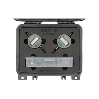 REF: 0717261209 | This custom BlueDial kit includes 2x BlueDial digital dial indicators in a protective carrying case with custom laser-cut foam. #BlueDial #WirelessMeasurement #CustomApplicationKit