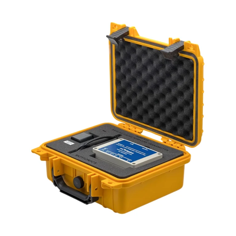 WiMER10 is a universal transmitter for reading the analog signal from a sensor with either 0-10VDC output or 4-20mA output. Signal type can be easily selected with a slide switch on the transmitter. WiMER10 ensures accurate results with a 16-bit high-precision ADC and offers convenient wireless data collection via Bluetooth Low Energy.

WiMER10 sends readings to iPhone, iPad, Android and Windows PC (USB Bluetooth Dongle needed for PC). Upgrade to a WiMER10 Kit which includes a protective carrying case and custom laser-cut foam for secure transport and storage. #WiMER #WirelessMeasurement [Ref: 1218250950]