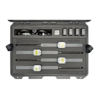 REF: 0507260242 | This PileSense wireless load deflection test kit includes 4x BlueDial Bluetooth digital dial indicators, 4x WiMER wireless transmitters, 1x BluePSI Bluetooth pressure sensor and 1x T-Adapter with 38 Coupling and 1x iPad in a protective carrying case with custom laser-cut foam.
#PileSense #WirelessMeasurement #CustomApplicationKit
