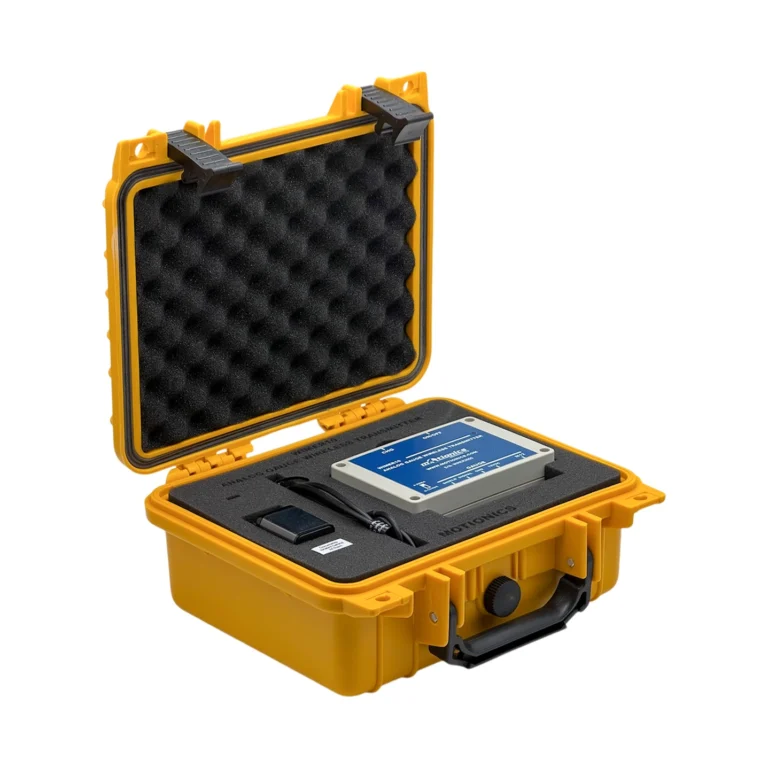 WiMER10 is a universal transmitter for reading the analog signal from a sensor with either 0-10VDC output or 4-20mA output. Signal type can be easily selected with a slide switch on the transmitter. WiMER10 ensures accurate results with a 16-bit high-precision ADC and offers convenient wireless data collection via Bluetooth Low Energy.

WiMER10 sends readings to iPhone, iPad, Android and Windows PC (USB Bluetooth Dongle needed for PC). Upgrade to a WiMER10 Kit which includes a protective carrying case and custom laser-cut foam for secure transport and storage. #WiMER #WirelessMeasurement [Ref: 1218250950]