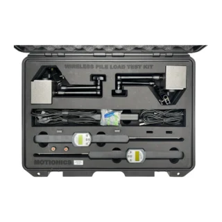 PileSense™ Wireless Load Deflection Test Kit – This Custom PileSense™ kit includes 2x BlueDial Bluetooth Digital Dial Indicators, 2x WiMER1 and 2x MagBases in a protective case with custom laser-cut foam. #PileSense #WirelessMeasurement #CustomApplicationKit [Ref: 1125251120]