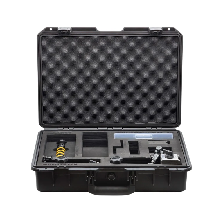 REF: 0603260856 | This custom SiteSense Wireless Inspection Kit (2/2) was created for Komatsu and includes 2x MagBase magnetic bases, 1x FlexBase flexible magnetic base and custom laser-cut foam with cut-outs for additional inspection equipment and fixtures. #WirelessInspectionKit #WirelessMeasurement #CustomApplicationKit