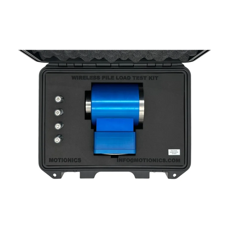 PileSense™: Wireless Load Deflection Test Kit – This PileSense™ custom kit includes 1x Wireless Tension Load Gauge in a protective carrying case with laser-cut foam. #PileSense #WirelessMeasurement #CustomApplicationKit [Ref: 1028251212]