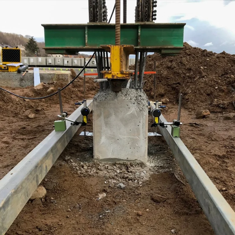 PileSense™: Wireless Static Pile Load Test Kit – PileSense™ is a fully wireless, modular, and customizable solution for performing static pile load tests with more precision and accuracy. The kit includes Bluetooth sensors that connect to our software, enabling real-time wireless monitoring and recording of pile load tests.

Configure your setup by choosing from a selection of wireless gauges and devices, including BlueDial Bluetooth dial indicators, BluePSI pressure sensors, and Bluetooth load gauges.

All PileSense™ sensors sync seamlessly with our easy-to-use PileSense iPad app or MultiGage PC software, delivering synchronized real-time data updates for more accurate analysis.

The PileSense™ system supports multiple dial indicators (up to 6 on iPad, and even more on Windows), making it scalable for anything from small-scale testing to large, multi-point measurements. For remote monitoring, our optional MultiGage Cloud platform allows you to view and share live test data from anywhere in the world. #PileSense #InTheField [Ref: 1026251237]