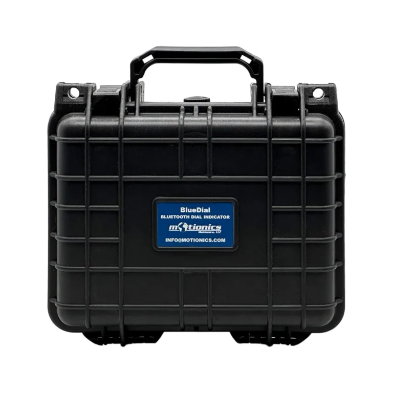 This BlueDial Kit includes 2x BlueDial Bluetooth Digital Dial Indicators and accessories in a protective carrying case with custom laser-cut foam. #BlueDial #WirelessMeasurement #CustomApplicationKit [Ref: 1202251048]