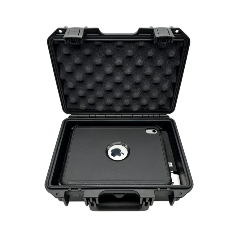 This iPad Vibration Analysis Kit includes an iPad, a Single-Axis Accelerometer and a 2-Channel DAQ box with 2-Ch simultaneous measurement in a convenient and durable carrying case. #iPadVibrationAnalyzer #VibrationMeasurement #CustomApplicationKit [Ref: 1104251009]