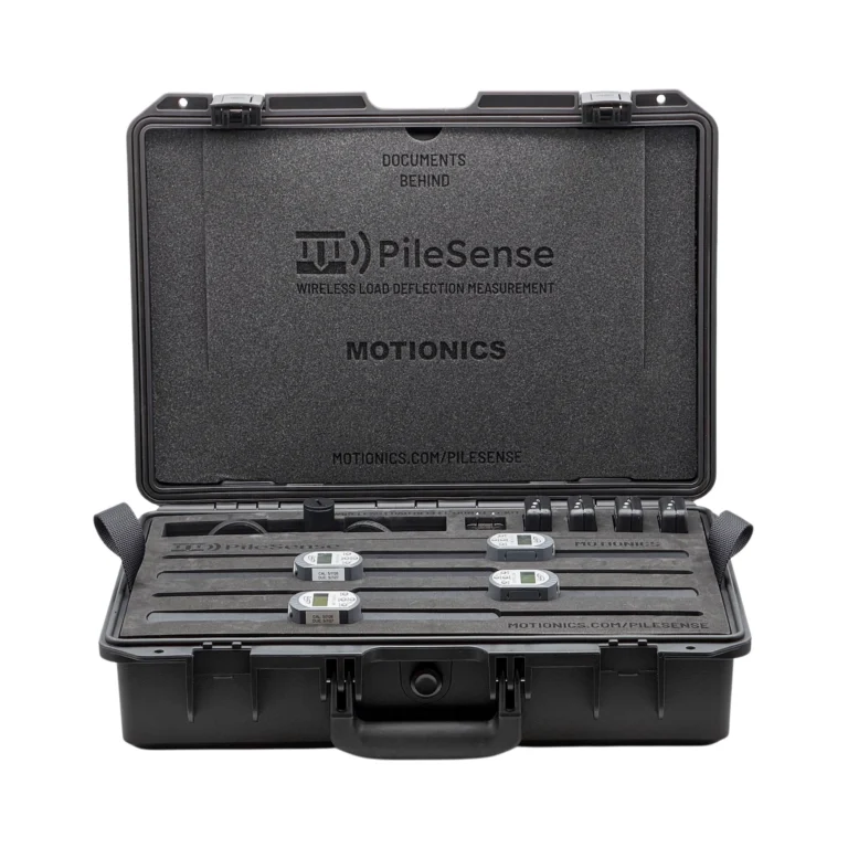 REF: 0507260242 | This PileSense wireless load deflection test kit includes 4x BlueDial Bluetooth digital dial indicators, 4x WiMER wireless transmitters, 1x BluePSI Bluetooth pressure sensor and 1x T-Adapter with 38 Coupling and 1x iPad in a protective carrying case with custom laser-cut foam.
#PileSense #WirelessMeasurement #CustomApplicationKit