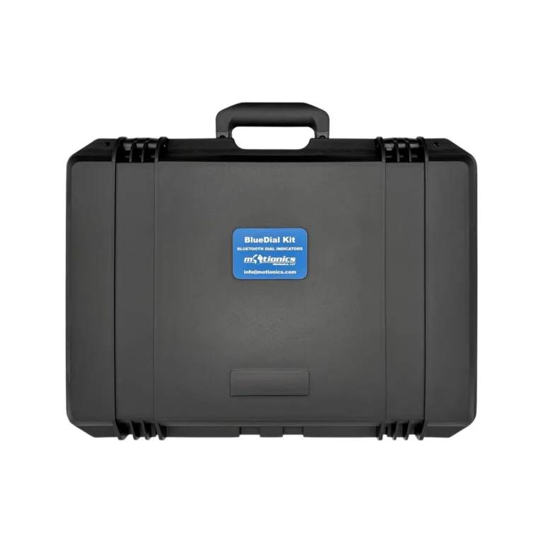 REF: 0429260515 | This BlueDial kit includes 2x BlueDial Bluetooth digital dial indicators and 2x MagBase magnetic bases in a protective carrying case with custom laser-cut foam. This kit also includes additional cutouts for the client's existing dials and bases.
#BlueDial #WirelessMeasurement #CustomApplicationKit
