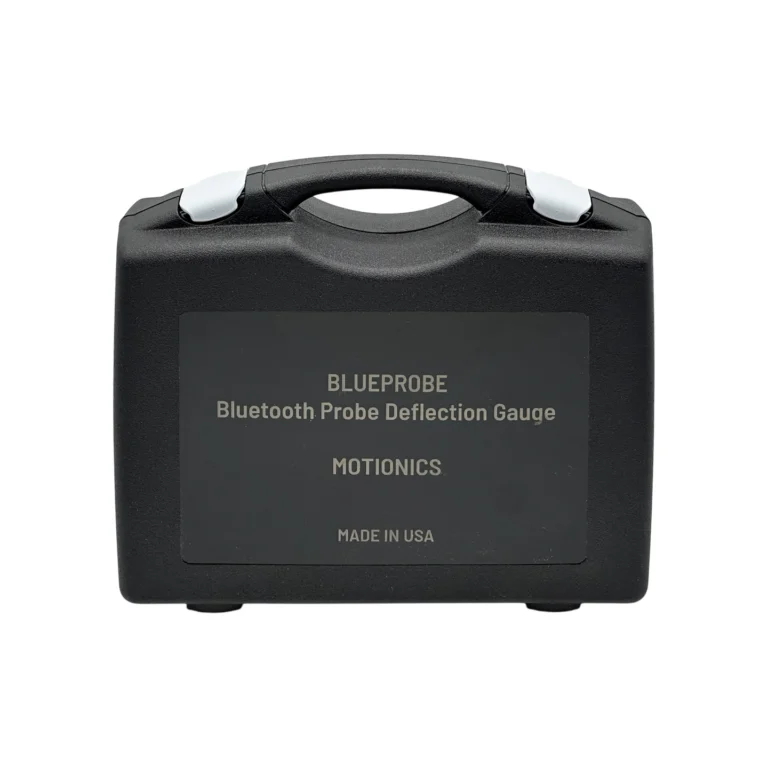 This BlueProbe Bluetooth Probe Deflection Gauge comes with 1x BlueProbe and accessories in a carrying case with custom laser-cut foam. #BlueProbe #WirelessMeasurement #CustomApplicationKit [Ref: 1203251153]
