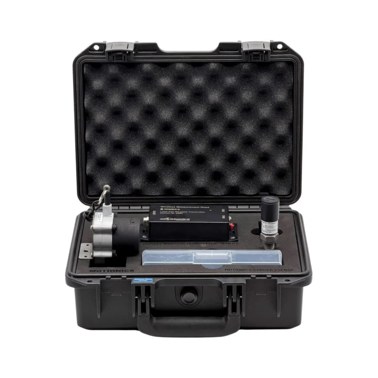 REF: 0415261142 | This custom PileSense wireless load deflection test kit includes and includes 1x BluePot Bluetooth string pot, 1x BluePSI Bluetooth pressure sensor and 1x WiMER9 wireless transmitter for load cells. Kit secured in a protective carrying case with custom laser-cut foam.
#PileSense #WirelessMeasurement #CustomApplicationKit
