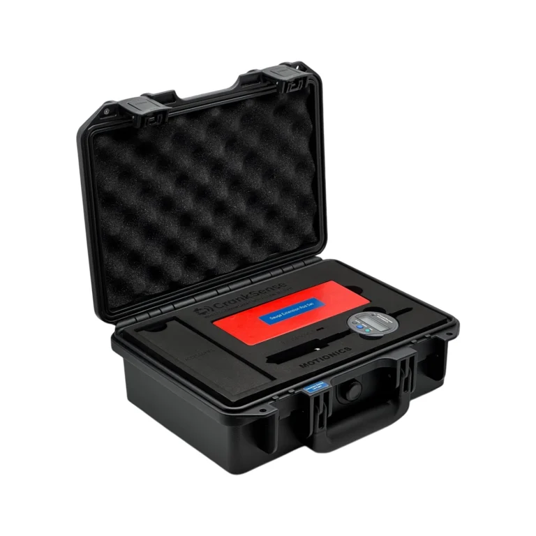 CrankSense: Wireless Crankshaft Deflection Test Kit – This CrankSense kit includes a wireless crankshaft deflection gauge and an extension rod set in a protective carrying case with custom laser-cut foam. #CrankSense #WirelessMeasurement #CustomApplicationKit [Ref: 1202251014]