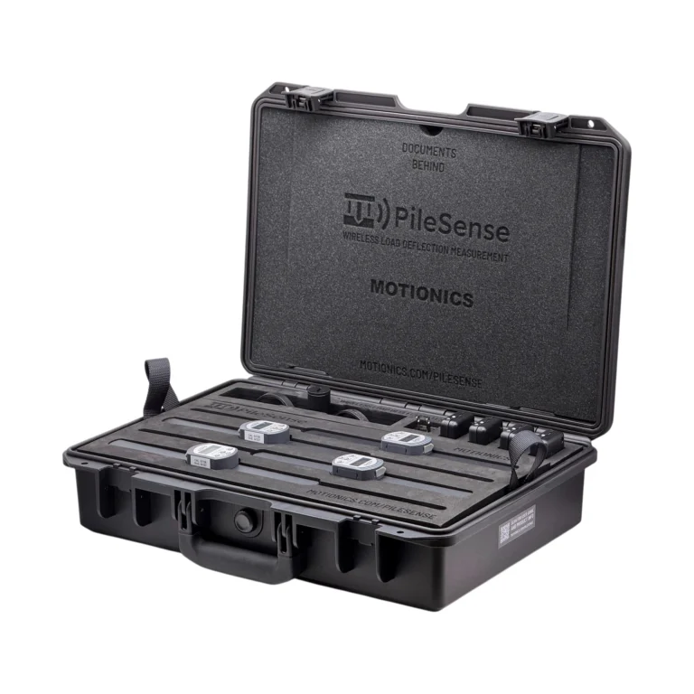 REF: 0507260242 | This PileSense wireless load deflection test kit includes 4x BlueDial Bluetooth digital dial indicators, 4x WiMER wireless transmitters, 1x BluePSI Bluetooth pressure sensor and 1x T-Adapter with 38 Coupling and 1x iPad in a protective carrying case with custom laser-cut foam.
#PileSense #WirelessMeasurement #CustomApplicationKit