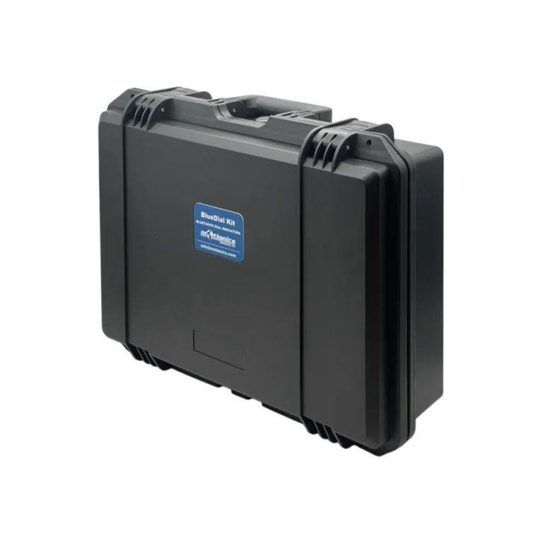 This BlueDial Kit includes 6x Bluetooth Digital Dial Indicators in a protective carrying case with custom laser-cut foam. #BlueDial #WirelessMeasurement #CustomApplicationKit [Ref: 1125251210]