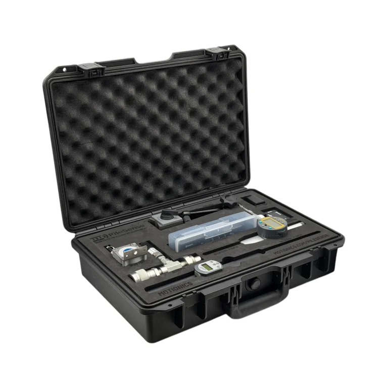 PileSense™ Wireless Load Deflection Test Kit – This PileSense™ custom kit includes 2x BlueDial Bluetooth Digital Dial Indicators, 1x BluePSI Bluetooth Pressure Sensor with 3/8" Quick Connect Coupler Set, 1x BluePot Bluetooth String Pot, 1x WiMER Wireless Transmitter, 1x Blue1x BlueKey Wireless Trigger Switch and 1x MagBase in a protective carrying case with custom laser-cut foam. #PileSense #WirelessMeasurement #CustomApplicationKit [Ref: 1208251034]