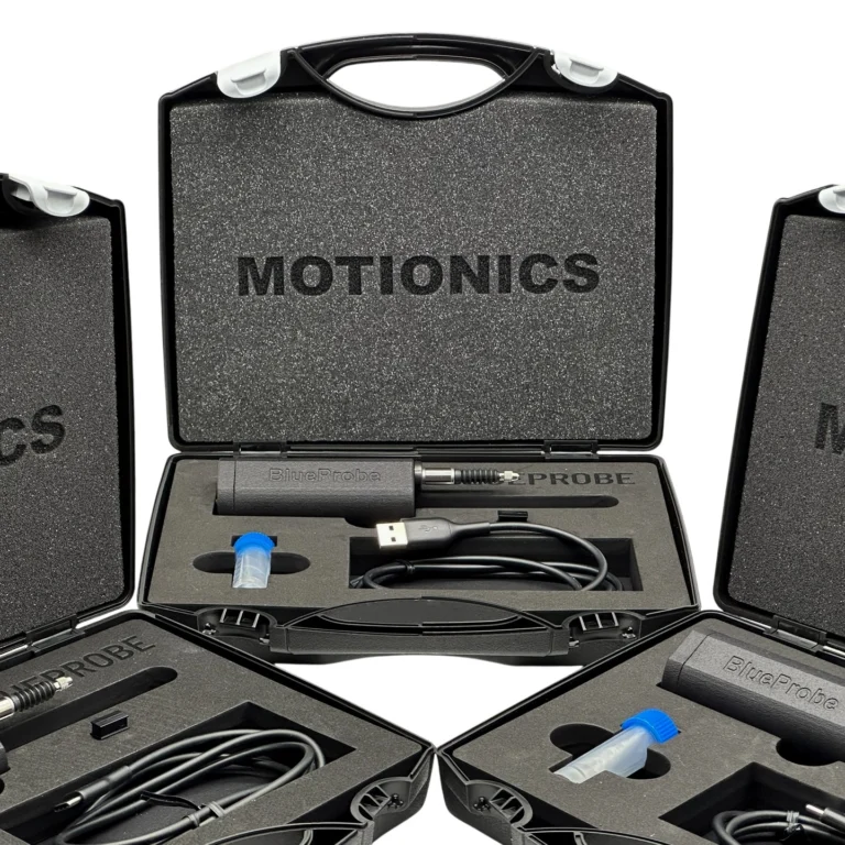 This BlueProbe Bluetooth Probe Deflection Gauge comes with 1x BlueProbe and accessories in a carrying case with custom laser-cut foam. #BlueProbe #WirelessMeasurement #CustomApplicationKit [Ref: 1203251153]