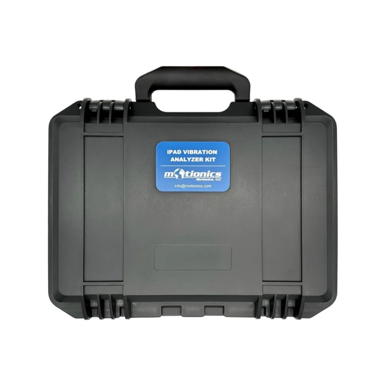 This iPad Vibration Analysis Kit includes an iPad, a Single-Axis Accelerometer and a 2-Channel DAQ box with 2-Ch simultaneous measurement in a convenient and durable carrying case. #iPadVibrationAnalyzer #VibrationMeasurement #CustomApplicationKit [Ref: 1104251009]