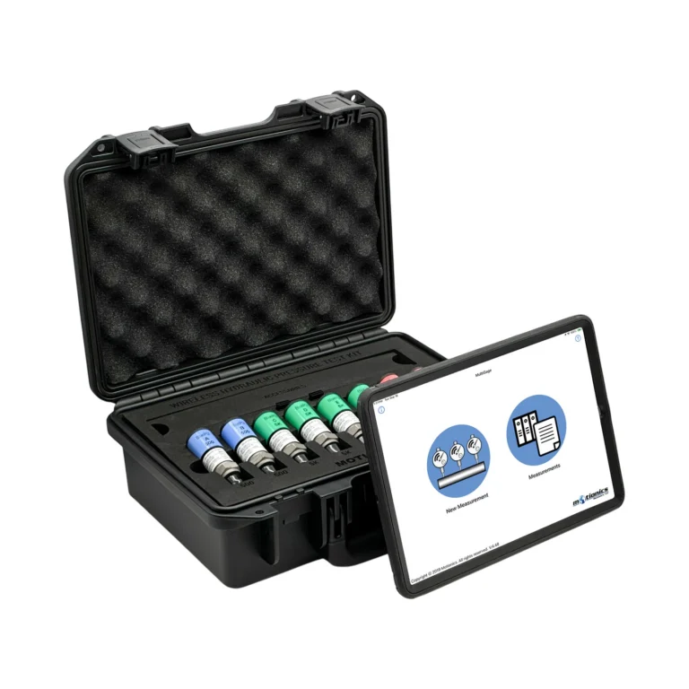This Wireless Hydraulic Pressure Test Kit includes 8x BluePSI Bluetooth Pressure Sensors and accessories in a protective carrying case with custom laser-cut foam. #WirelessHydraulicTestKit #WirelessMeasurement #CustomApplicationKit [Ref: 1203251015]