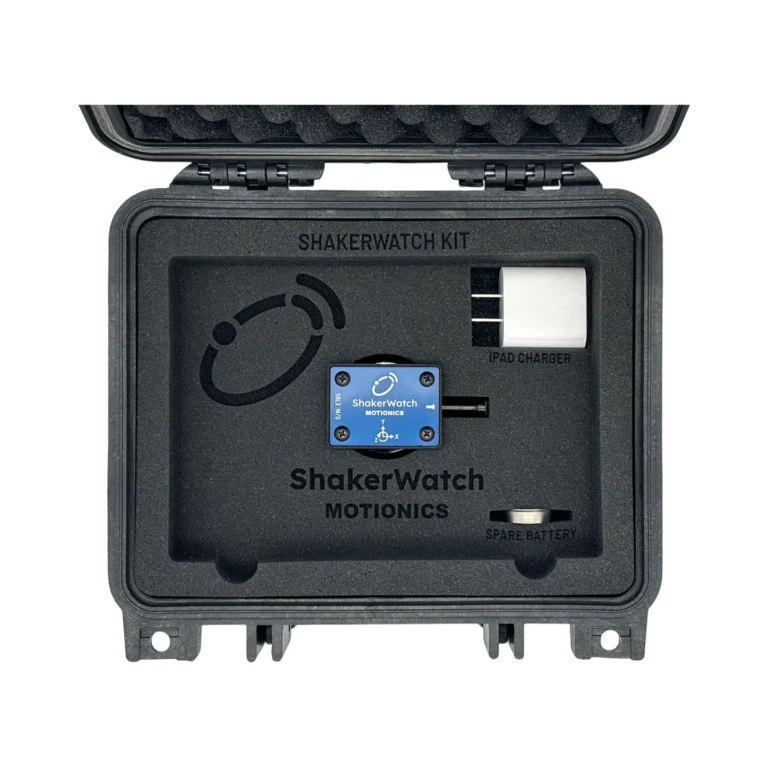 ShakerWatch: Wireless Vibration Analyzer for Shakers – This ShakerWatch Kit comes with 1x ShakerWatch Triaxial Accelerometer, 1x iPad mini and accessories. #ShakerWatch #VibrationAnalysis #CustomApplicationKit [Ref: 1029250317]