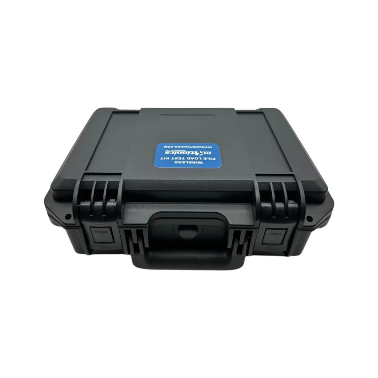 PileSense™: Wireless Load Deflection Test Kit – This PileSense™ custom kit includes 1x Wireless Tension Load Gauge in a protective carrying case with laser-cut foam. #PileSense #WirelessMeasurement #CustomApplicationKit [Ref: 1028251212]