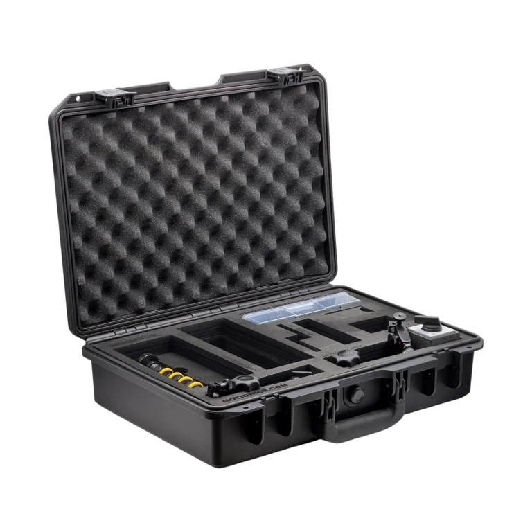 REF: 0603260856 | This custom SiteSense Wireless Inspection Kit (2/2) was created for Komatsu and includes 2x MagBase magnetic bases, 1x FlexBase flexible magnetic base and custom laser-cut foam with cut-outs for additional inspection equipment and fixtures. #WirelessInspectionKit #WirelessMeasurement #CustomApplicationKit