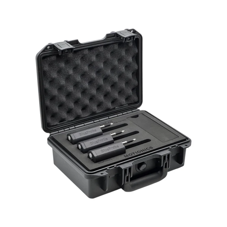 BlueProbe Bluetooth Probe Deflection Gauge Kit – This BlueProbe Kit includes 3x BlueProbe Bluetooth Probe Deflection Gauges and accessories. #BlueProbe #WirelessMeasurement #CustomApplicationKit [Ref: 1030250140]