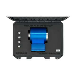 PileSense™: Wireless Load Deflection Test Kit – This PileSense™ custom kit includes 1x Wireless Tension Load Gauge in a protective carrying case with laser-cut foam. #PileSense #WirelessMeasurement #CustomApplicationKit [Ref: 1028251212]